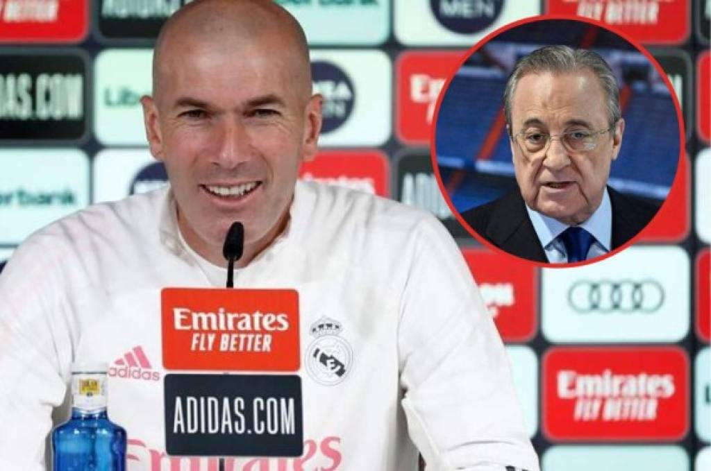 La contundente respuesta de Zidane sobre su futuro en el Real Madrid y el mensaje a Florentino Pérez