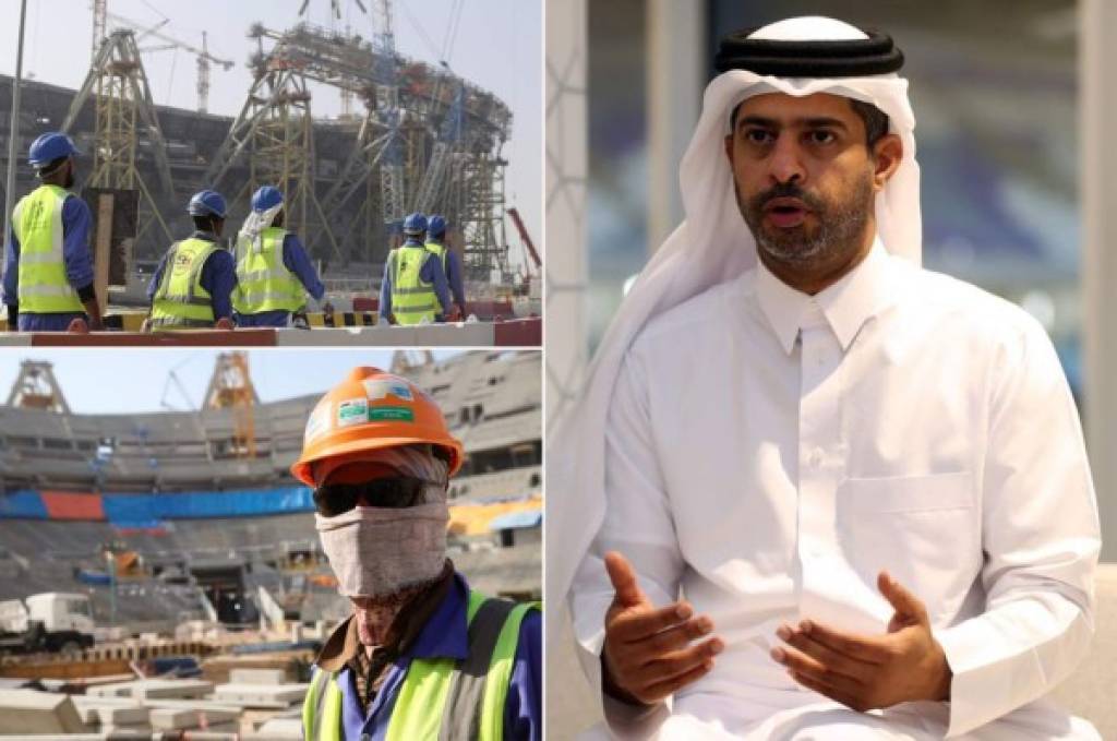 El CEO de Qatar 2022 revela cuántos trabajadores murieron en la construcción de los estadios para el Mundial