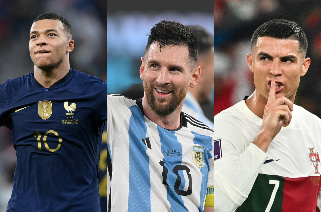 Histórico: Kylian Mbappé empata con Messi y supera a Cristiano Ronaldo como goleador en Copas del Mundo