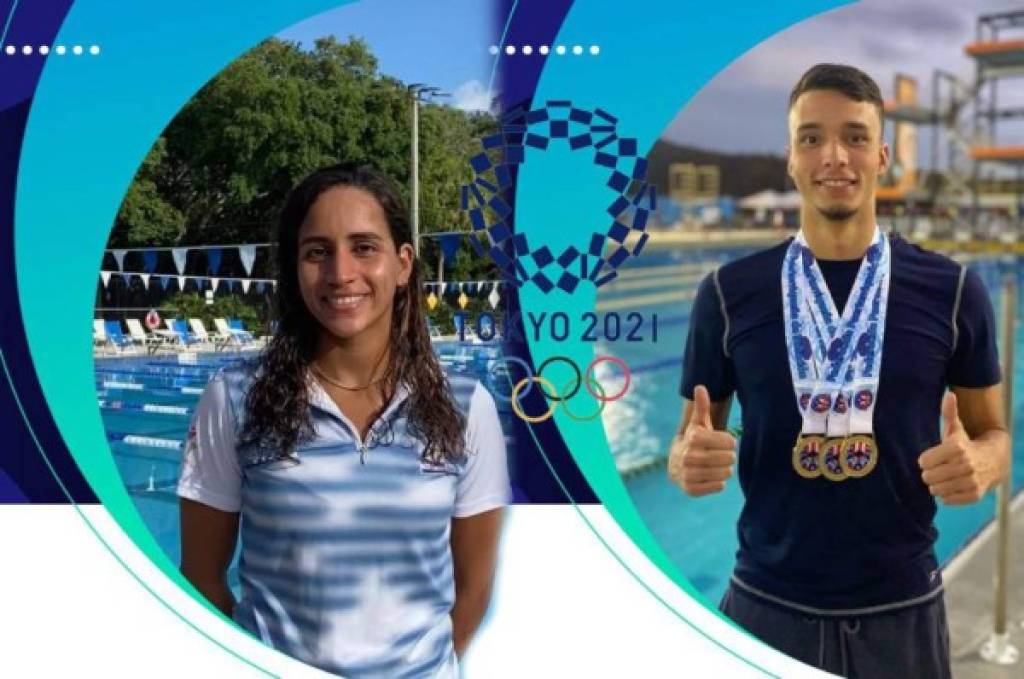 OFICIAL: Julimar Ávila y Julio Horrego representarán a Honduras en natación en los Juegos Olímpicos de Tokio 2021