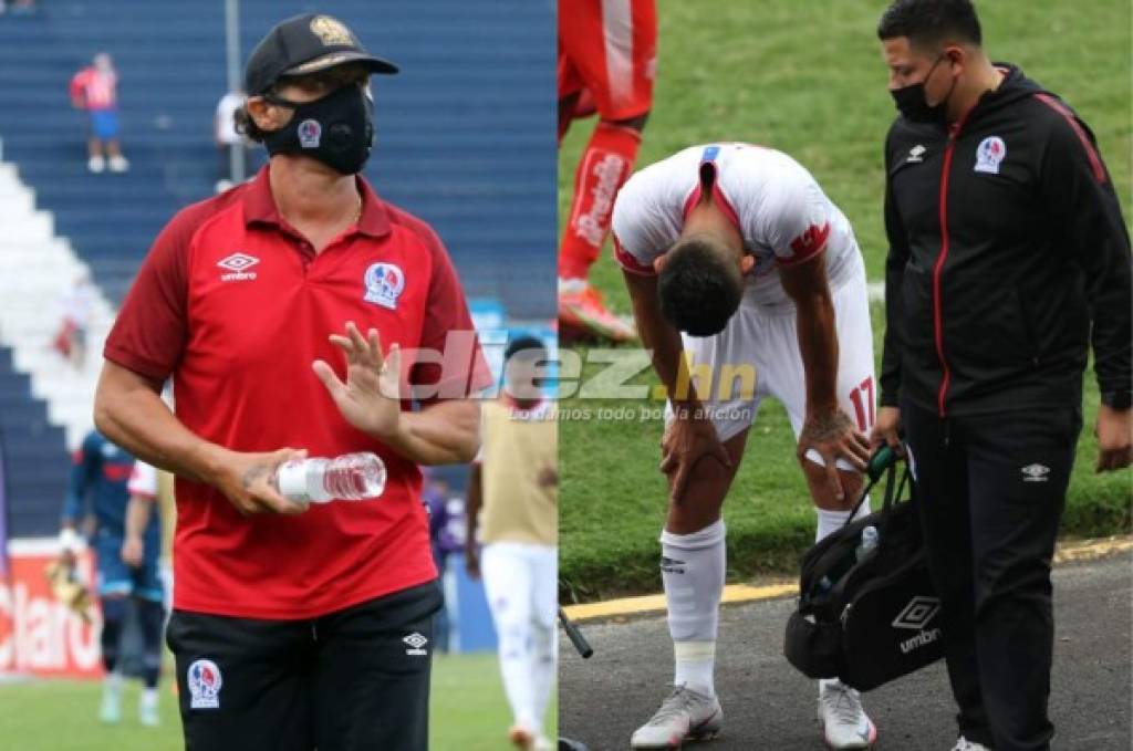 Pedro Troglio adelantó detalles de la lesión de Jonathan Paz y el panorama no es alentador