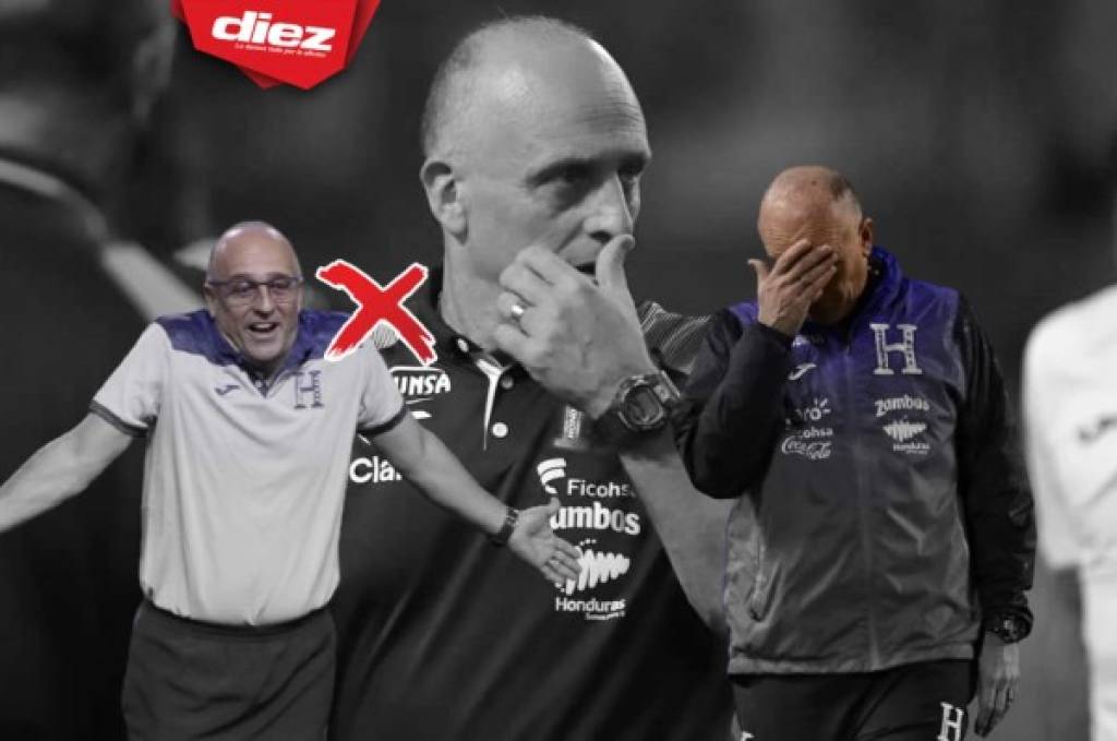 Los grandes errores en el proceso de Fabián Coito al frente de la Selección de Honduras
