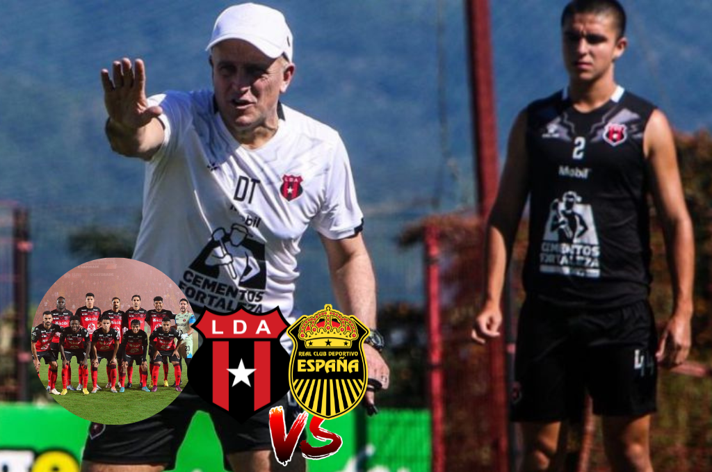 ¿Tiene definido su once? Fabián Coito revela detalles del equipo titular del Alajuelense para enfrentar al Real España