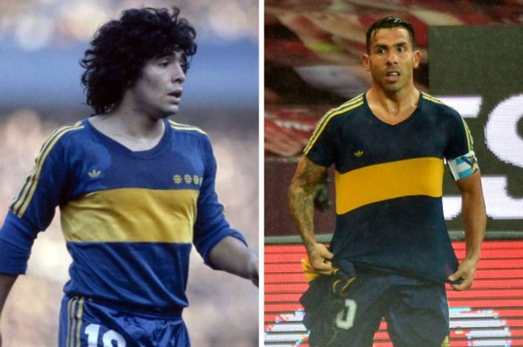 Un crack total: Tévez y su historia con la camisa de Diego Maradona: 'Rompí  el cuadro
