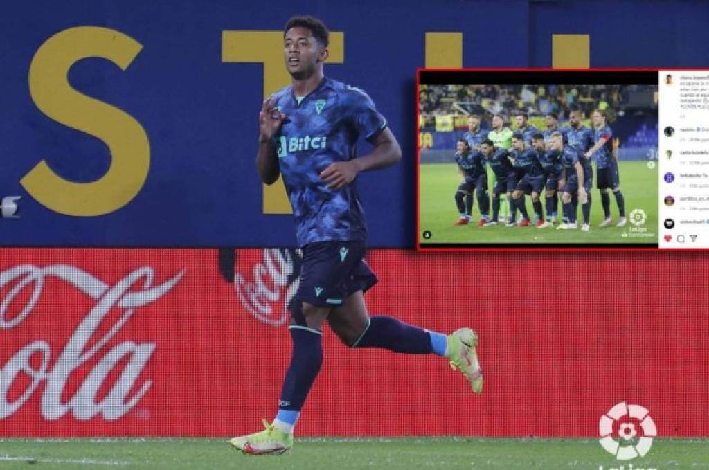 El mensaje de frustración del Choco Lozano un día después de su histórico hat-trick con Cádiz