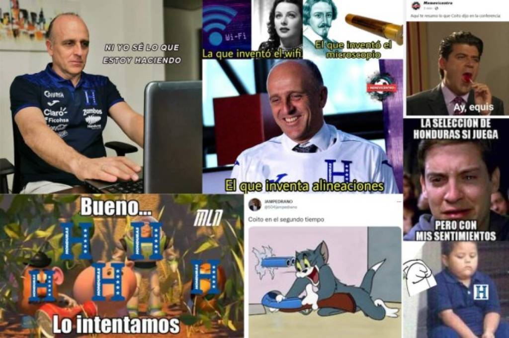 ¡Vuelan las redes! Honduras cae goleado ante Estados Unidos y los memes arrasan contra Fabián Coito