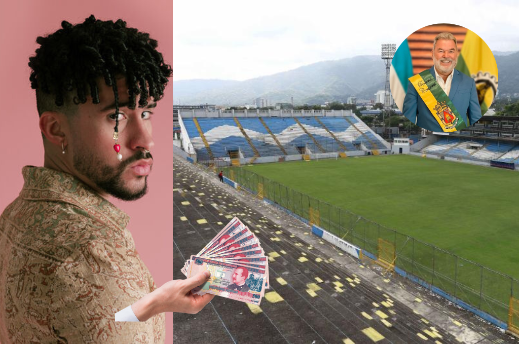 Alcalde de SPS adelanta fecha de cierre del Estadio Morazán y revela cifra millonaria que dejará  el concierto de Bad Bunny