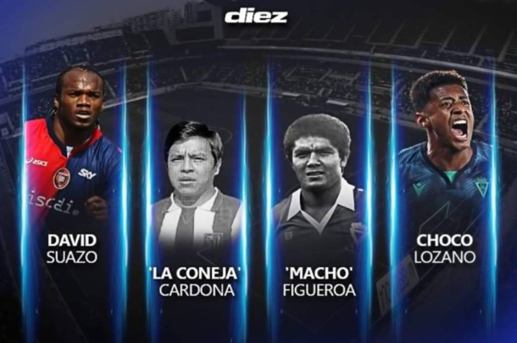Choco Lozano acecha el podio de los hondureños más goleadores en Europa: David Suazo, el número uno