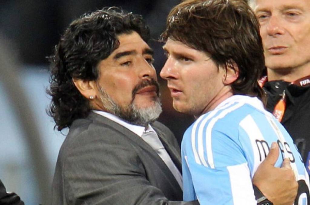 La inédita historia de Maradona y Messi: 'Nunca olvidaré cuando lo vi llorar como un bebé en la ducha'