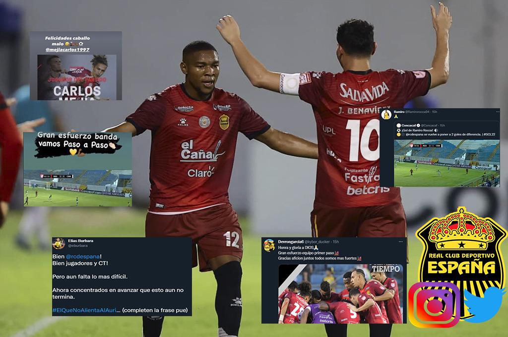 ¡Alegría por todos lados! Las reacciones del presidente y jugadores del Real España tras triunfo ante Herediano