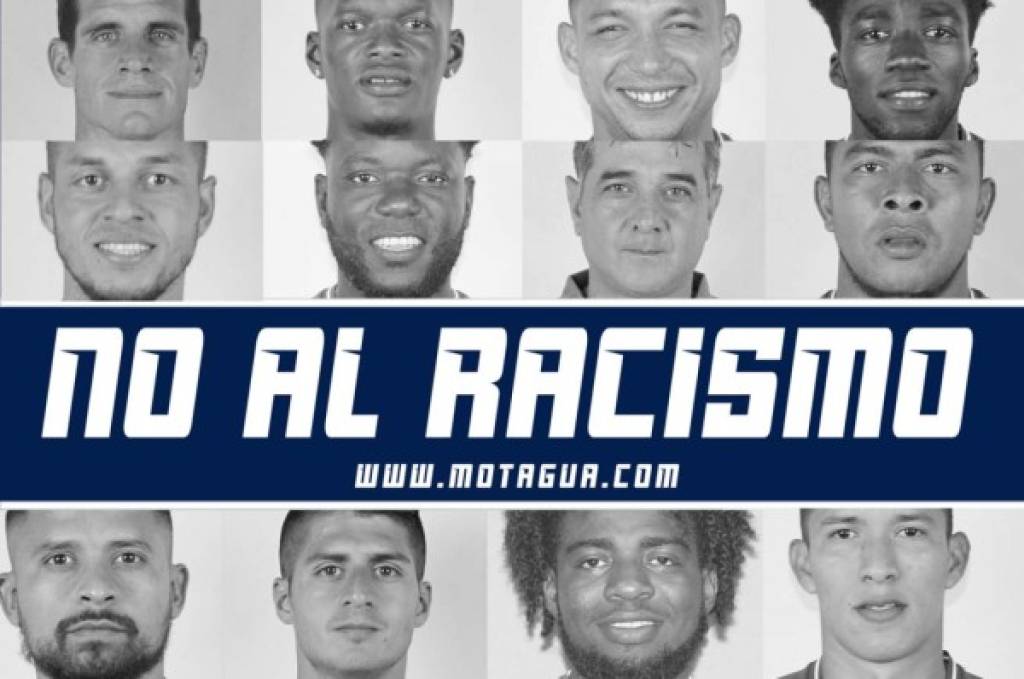 Motagua muestra su apoyo a Wilmer Crisanto y lanza campaña 'No al racismo'