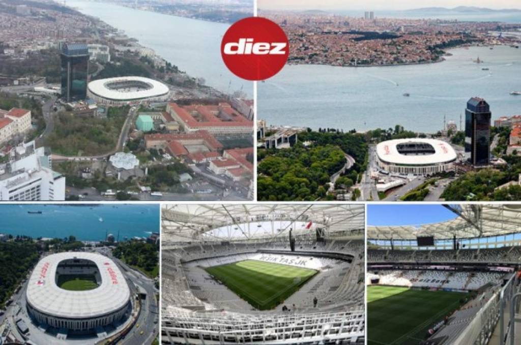 El increíble estadio del Besiktas, posible nueva casa de Andy Najar