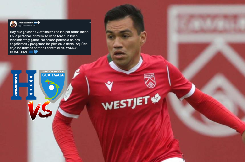 José Escalante deja un dardo en redes sociales, a horas del duelo entre Honduras - Guatemala: “No somos potencia”