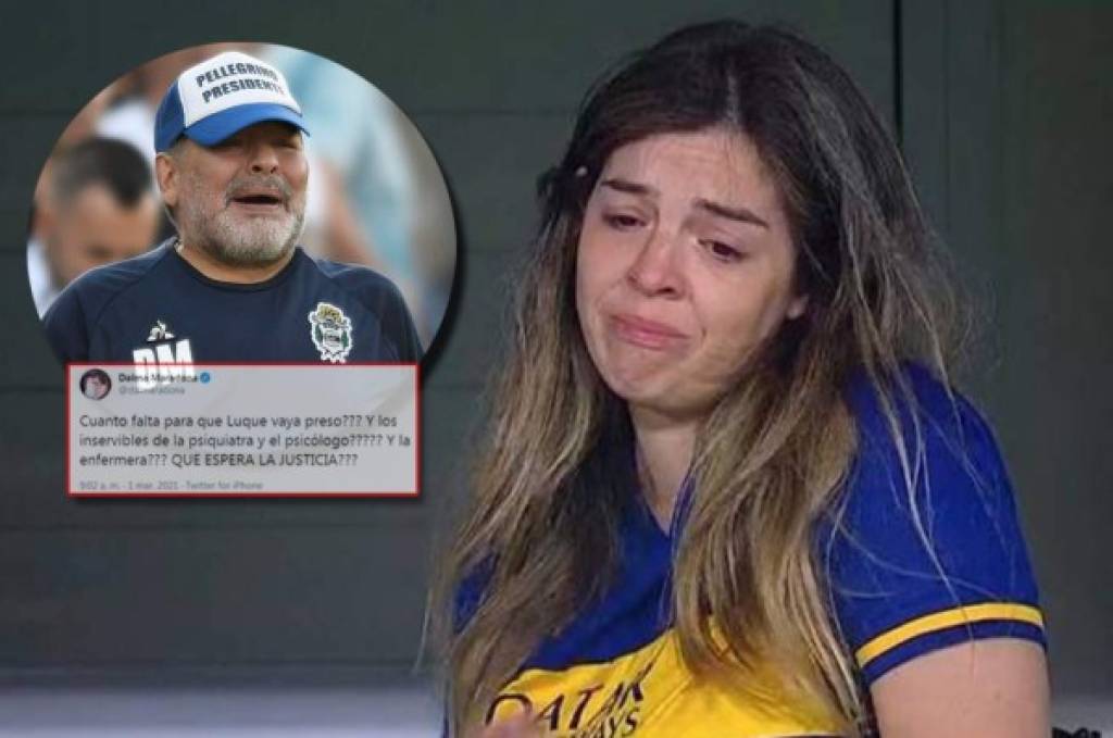 Hija de Maradona señala al responsable tras filtrarse los nuevos audios: ''¿Cuánto falta para que vaya preso?''