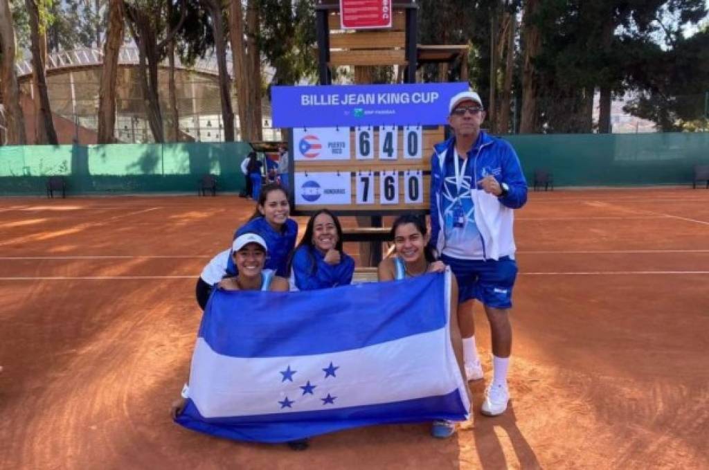 Selección de tenis: Honduras debutó con un triunfo en la Billie Jean King Cup
