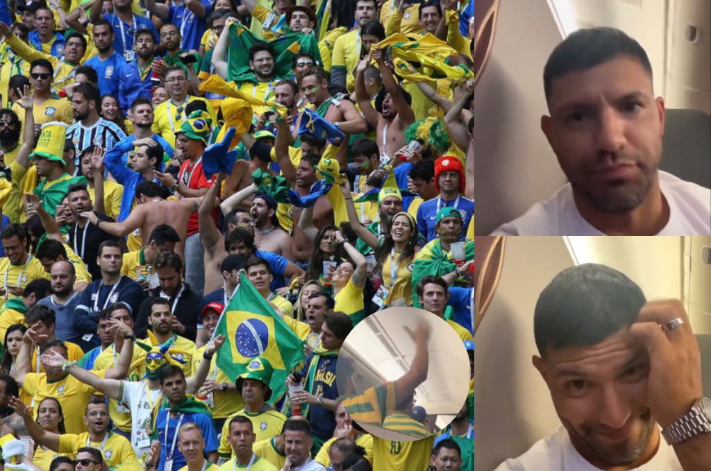 Irónico: Kun Agüero se lleva la sorpresa de su vida tras subirse a un avión con destino a Qatar