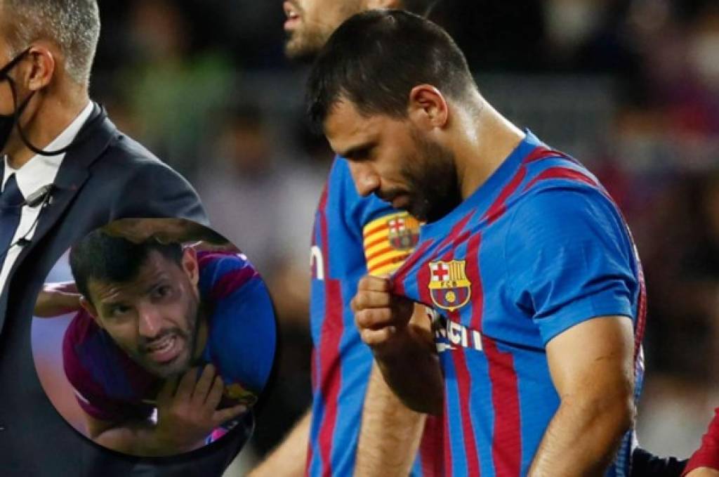 Barcelona anuncia el largo tiempo que estará de baja el Kun Agüero tras sufrir una arritmia cardíaca