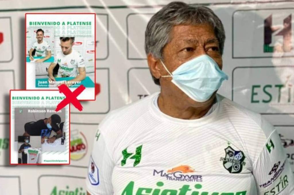 Uno no debutó: Platense rescinde contrato al argentino Juan Leroyer y al colombiano Robinson Rendón