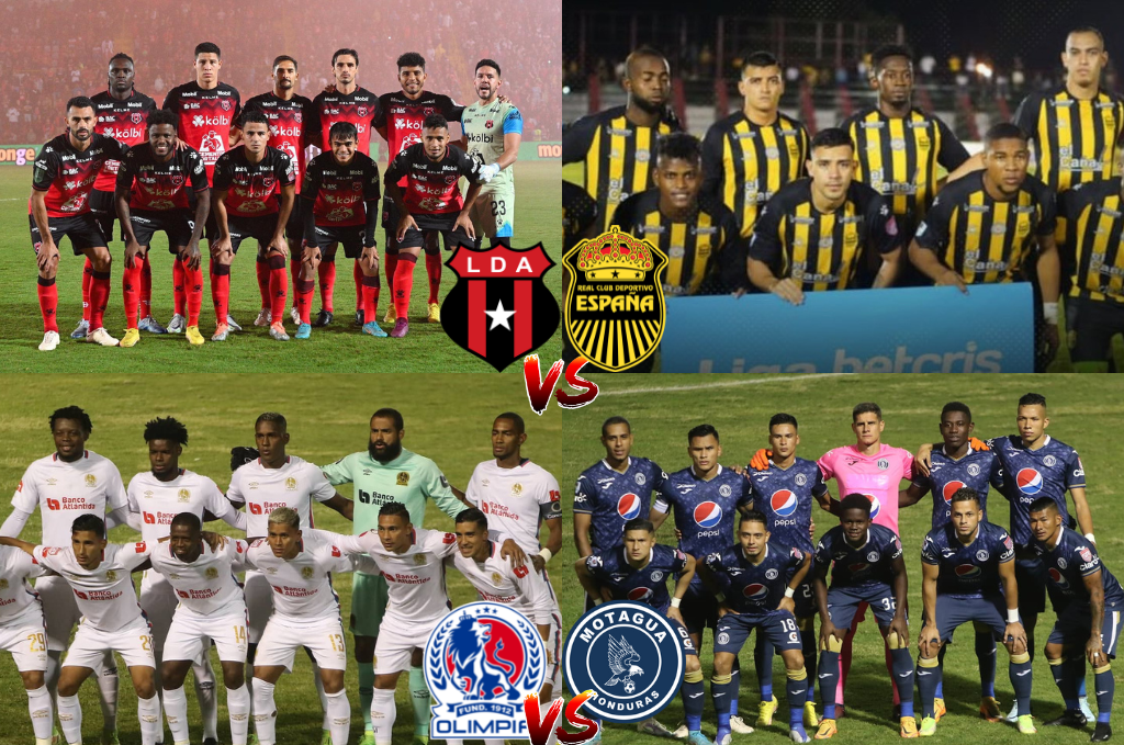 ¡Van por la gran final! Fecha, hora y dónde ver las semifinales de Liga Concacaf entre Alajuelense - Real España y Olimpia - Motagua