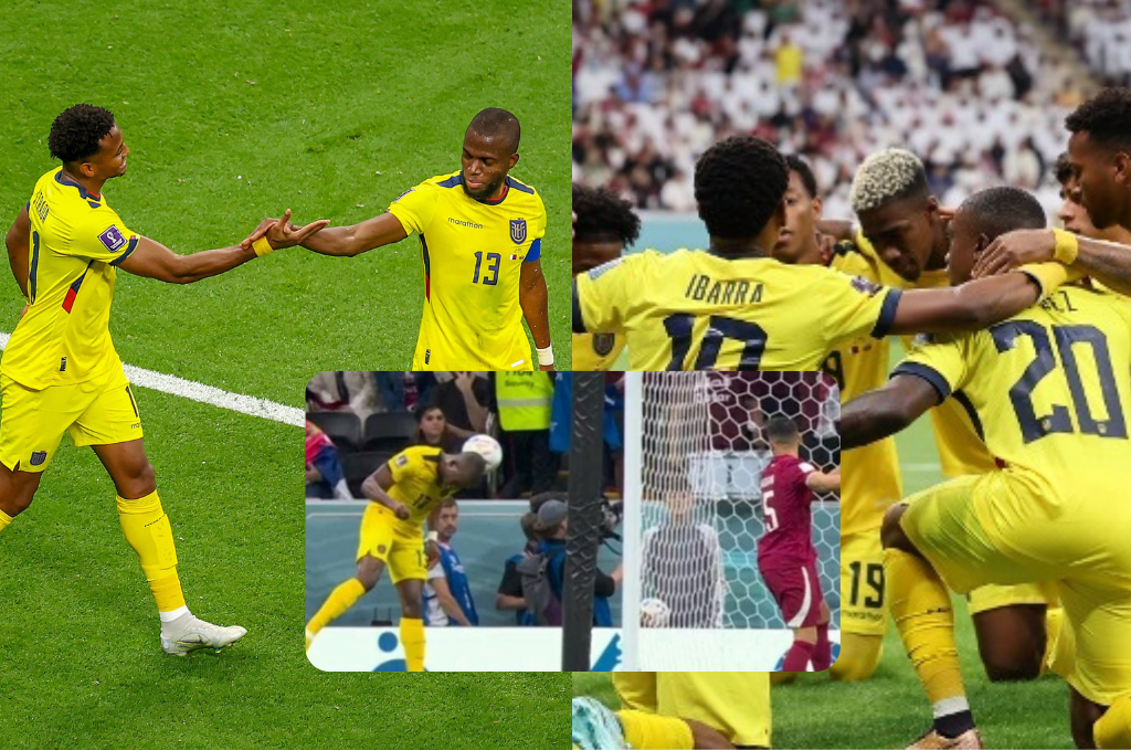 Soñado: Enner Valencia firma doblete para Ecuador tras sensacional testarazo que dejó helado a los aficionados de Qatar