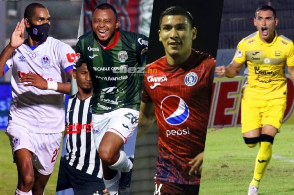 ¿Cómo se jugará la jornada 14 del Apertura-2021 de la Liga Nacional de Honduras?