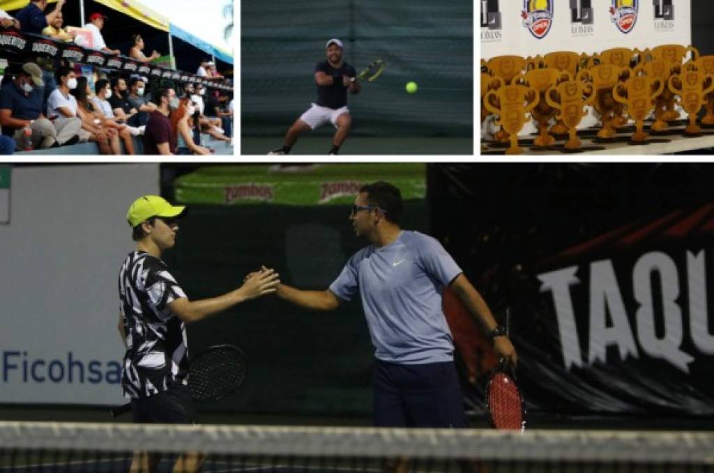 Tegucigalpa disfrutó la adrenalina del tenis y coronó a los campeones del Yummies Open
