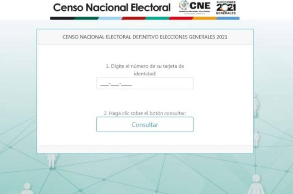 Censo Nacional Electoral: ¿Dónde te toca votar en estas elecciones generales Honduras 2021?