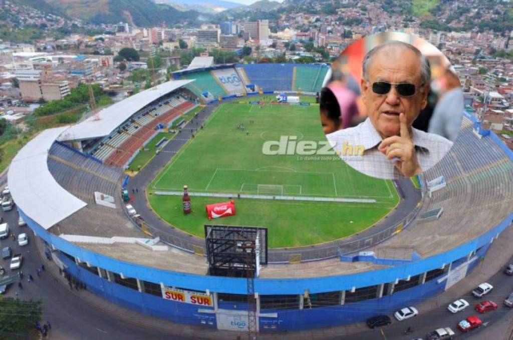 Chelato Uclés ya está siendo velado en el estadio Nacional de Tegucigalpa, donde clasificó a Honduras a España 82
