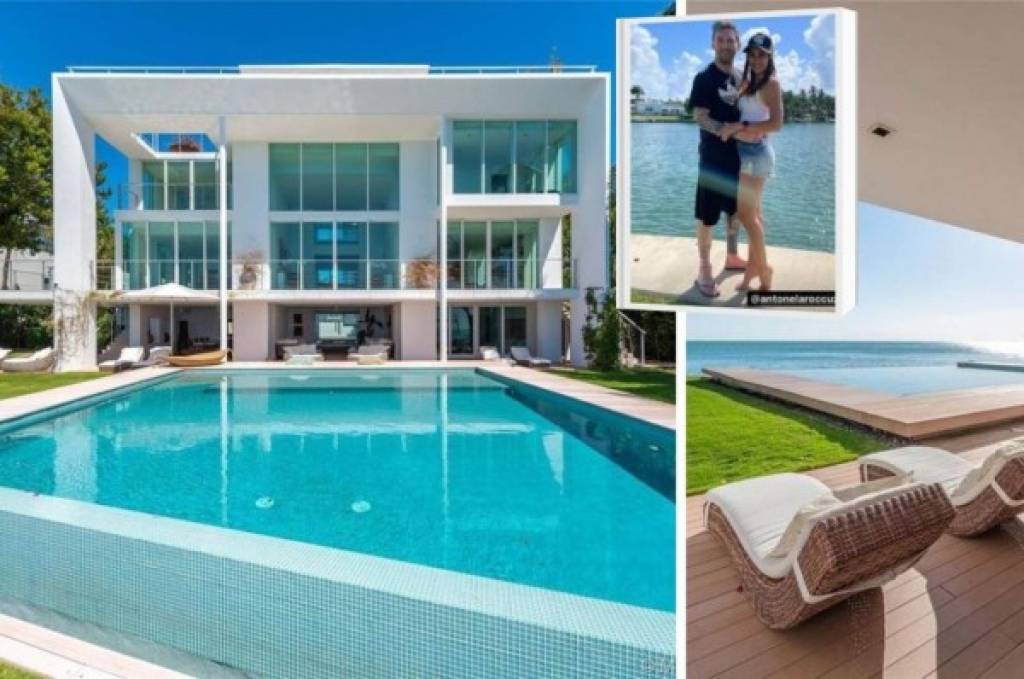 Así es la espectacular mansión donde Messi y Antonela Rocuzzo disfrutan de sus vacaciones