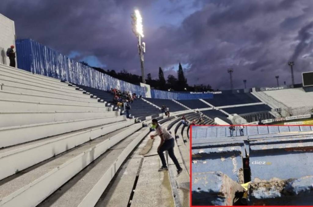 Decisión arriesgada: autoridades aumentan aforo en zonas del estadio Nacional que tienen daños estructurales