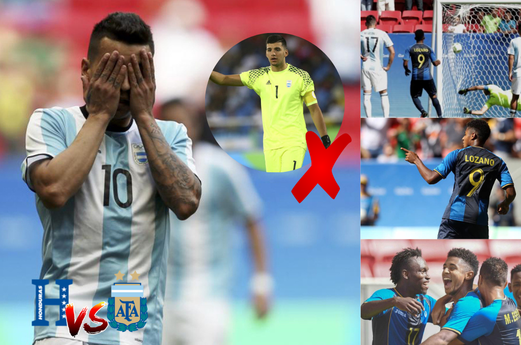 Inolvidable: El día en el que Honduras eliminó de los Juegos Olímpicos a la selección de Argentina con Gerónimo Rulli como titular