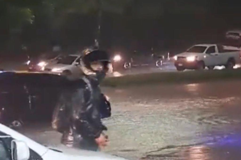 ¡Informe especial! Tormenta tropical Pilar causa caos vehicular e inundaciones en Tegucigalpa