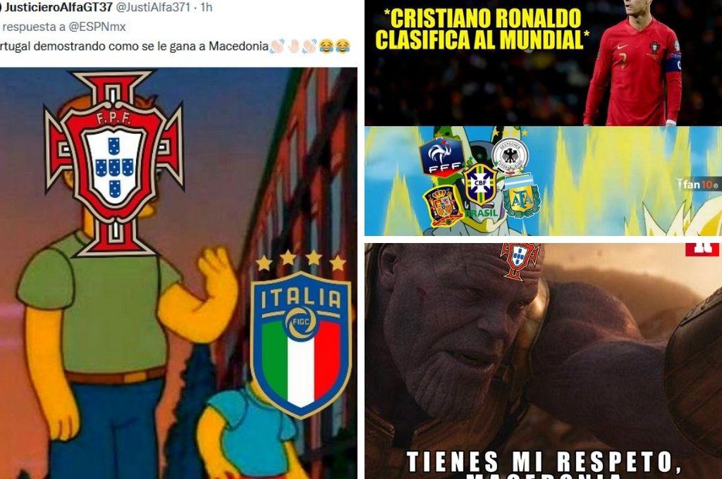 Cristiano Ronaldo clasifica al Mundial con Portugal y estallan los memes en las redes sociales