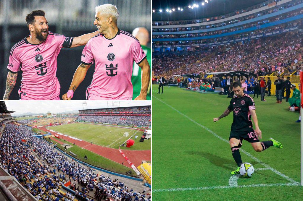 Lo que podría costar el boleto para ver a Messi y el Inter Miami ante Olimpia en el Olímpico ¿Cuánto pagaron en El Salvador?