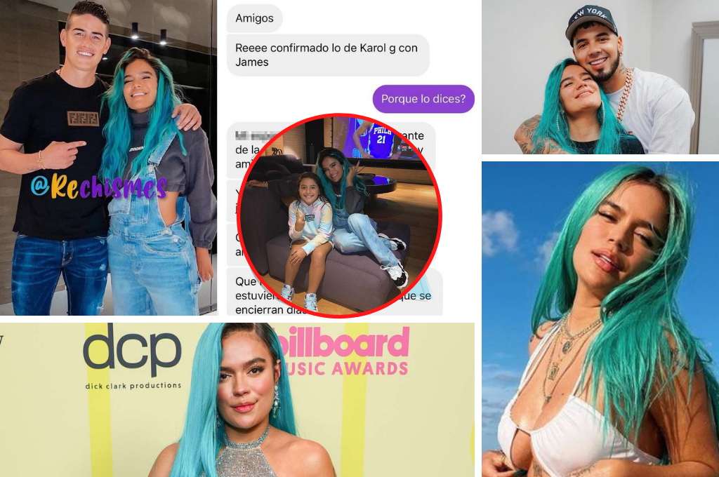 Confirman relación entre James Rodríguez y Karol G ¿Cómo la “Bichota” conquistó al futbolista colombiano?