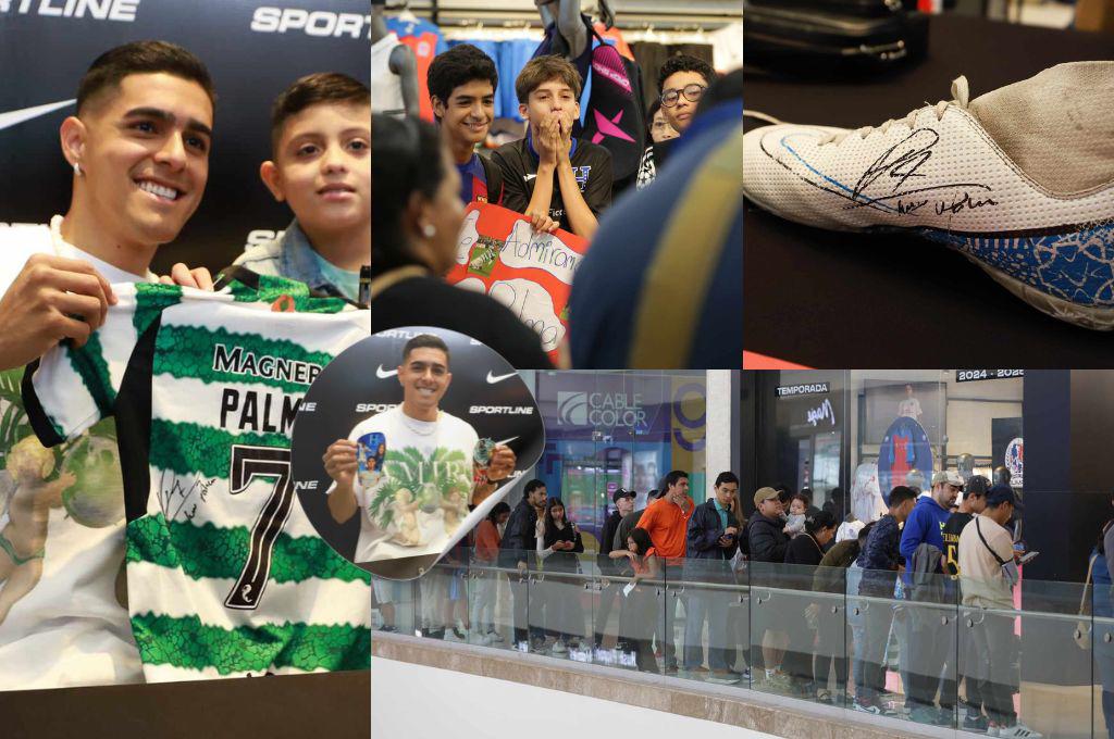 ¡Llenazo! Luis Palma, estrella del Celtic, firma autógrafos a sus fans: Los regalos sorpresivos que recibió ¿guiño al Olimpia?