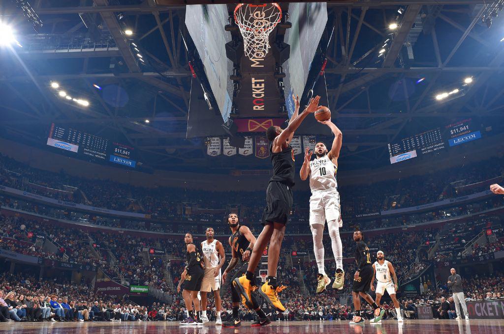 Con un recital de Kyrie Irving y Kevin Durant, los Brooklyn Nets derrotaron a los Cleveland y sumaron su novena victoria seguida