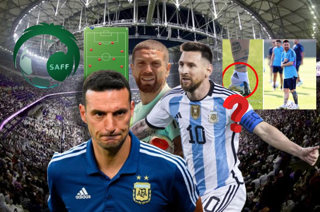¿Messi recuperado? El electrizante 11 de Argentina contra Arabia Saudita por el debut en el Mundial de Qatar