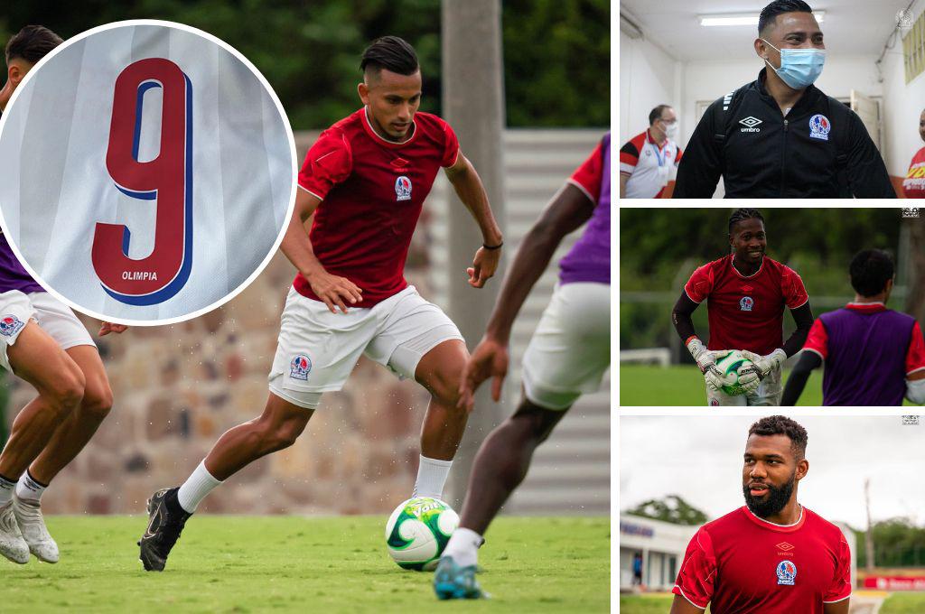 Edwin Rodríguez cambió de número: Los dorsales de los jugadores de Olimpia para el Apertura 2022 ¿Y Benguché?