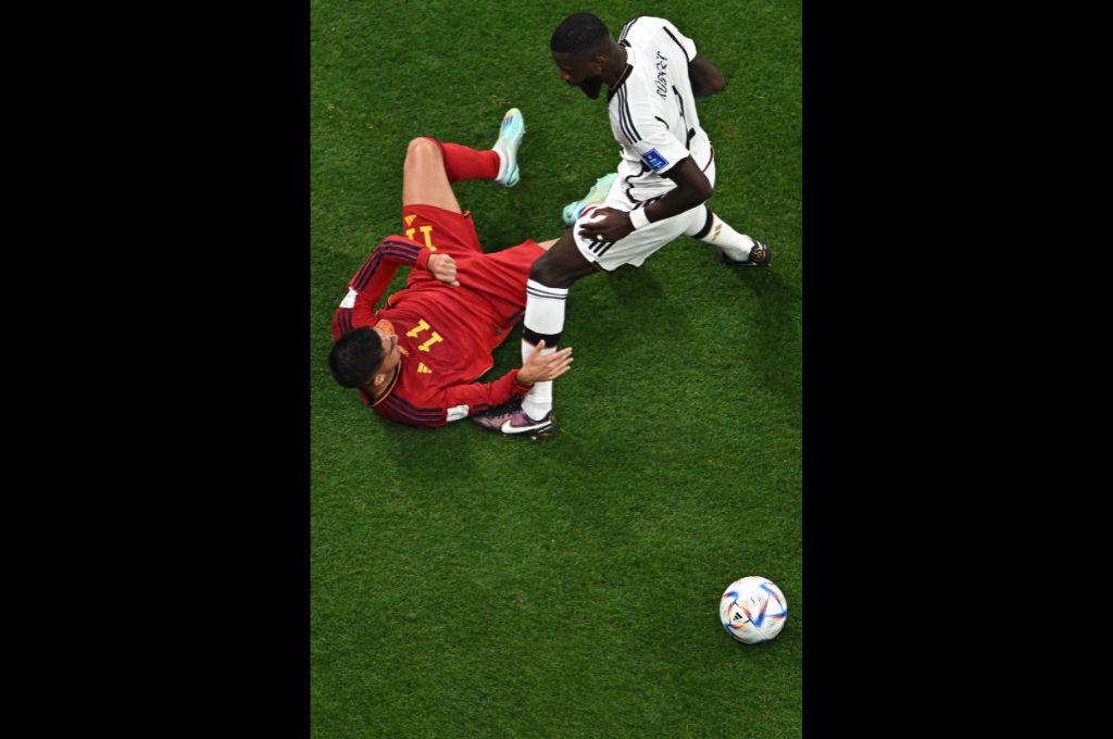 La cacería de Rüdiger, las palabras de Luis Enrique para su hija y el enojo de Hensi-Flick en el empate ante España