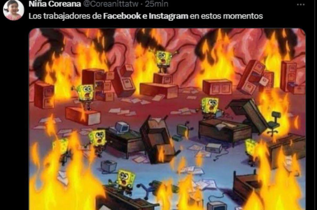 Se caen Facebook e Instagram a nivel mundial y los memes no perdonan: “la vieja confiable” “pensé que estaba hackeado”