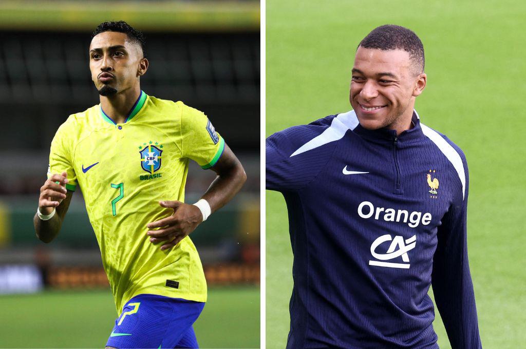 Raphinha también se mete con Mbappé: El dardo del jugador del Barcelona y Brasil a la nueva estrella del Real Madrid
