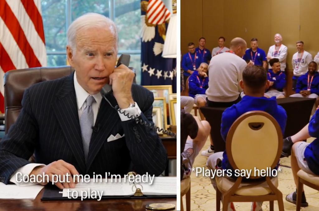 El mensaje del presidente Joe Biden a los jugadores de Estados Unidos de cara al debut en el Mundial de Qatar