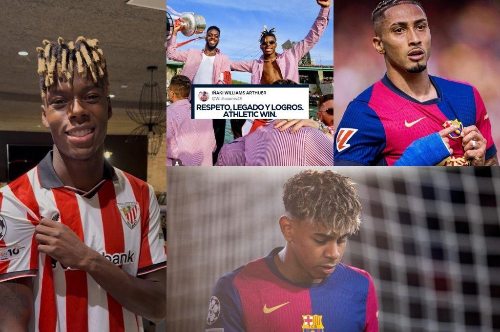 Yamal no está contento con la burla de Nico: los jugadores del Barcelona sacan pecho tras la renovación de Williams con el Athletic