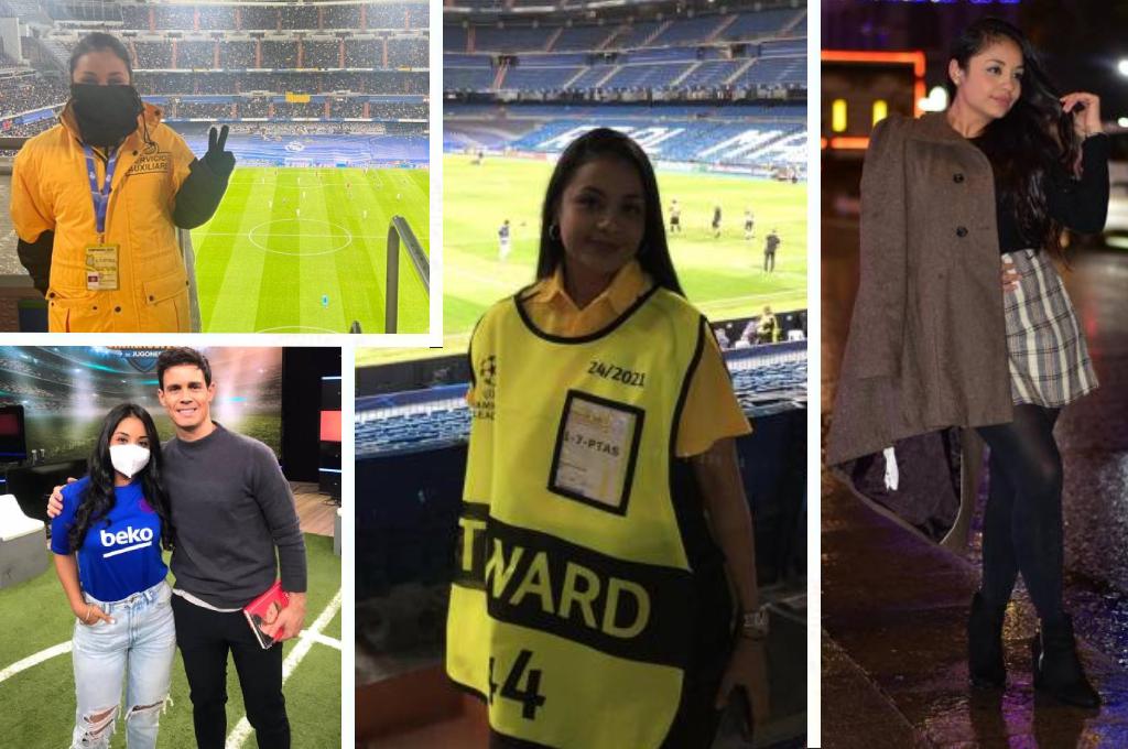 ¿Quién es y cómo la ficharon? Deyni Menjívar, la hondureña que trabaja con el Real Madrid desde el Bernabéu