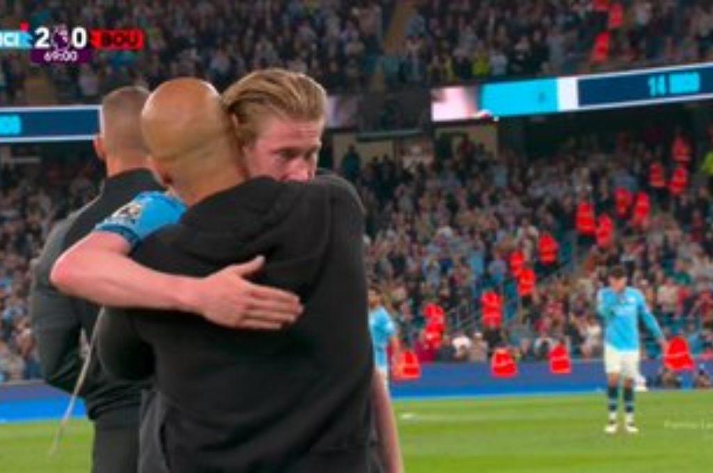 Kevin De Bruyne se despide y Guardiola festejó: el belga hizo el fallo más grande de su carrera y las lágrimas de una leyenda