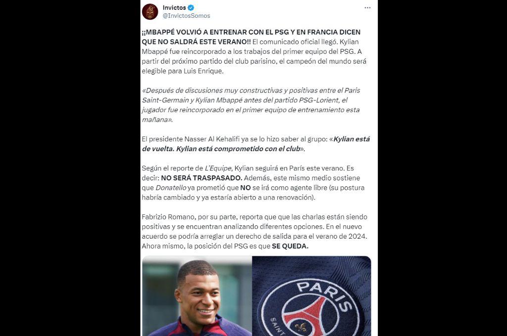 “Se volvió a burlar del Madrid”, “Mbappé es el no fichaje más rentable”: MisterChip y la prensa explotan por la decisión Kylian de seguir en el PSG