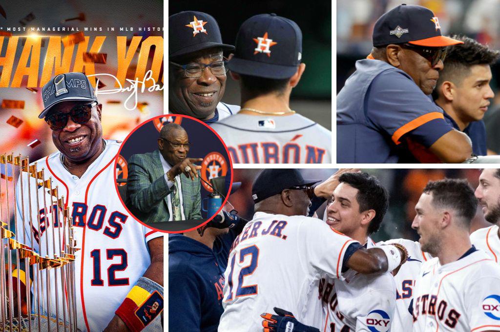 Mauricio Dubón se despide con mensaje emotivo: Dusty Baker anuncia su retiro como manager de los Astros de Houston