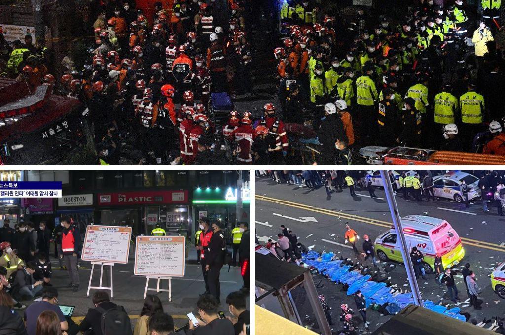 ¡Terrible! Al menos 146 muertos y más de 150 heridos en una estampida dejó la celebración de Halloween en Corea del Sur