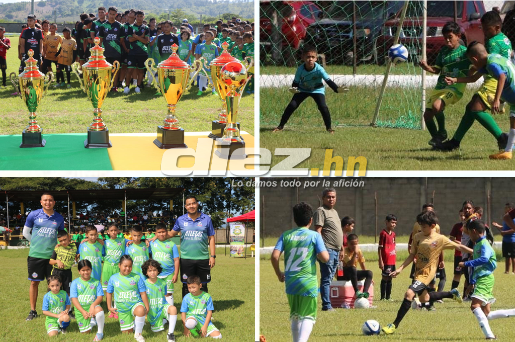 ¡Lluvia de estrellas! Un éxito segundo torneo nacional de Academias de Fútbol en la ciudad de Yoro